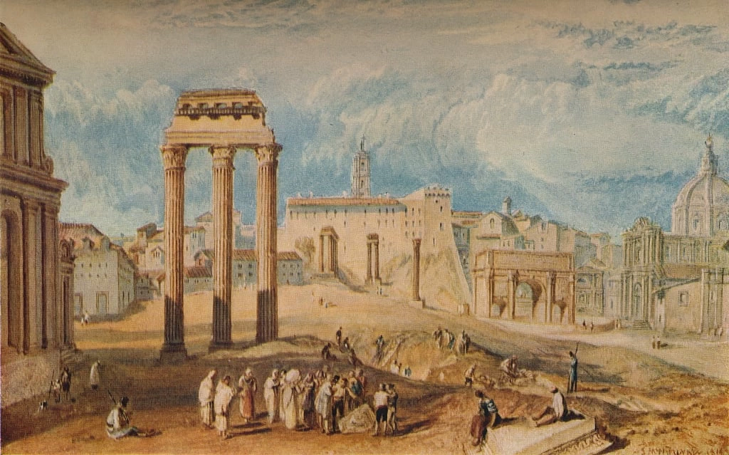 Foro Romano, 1818